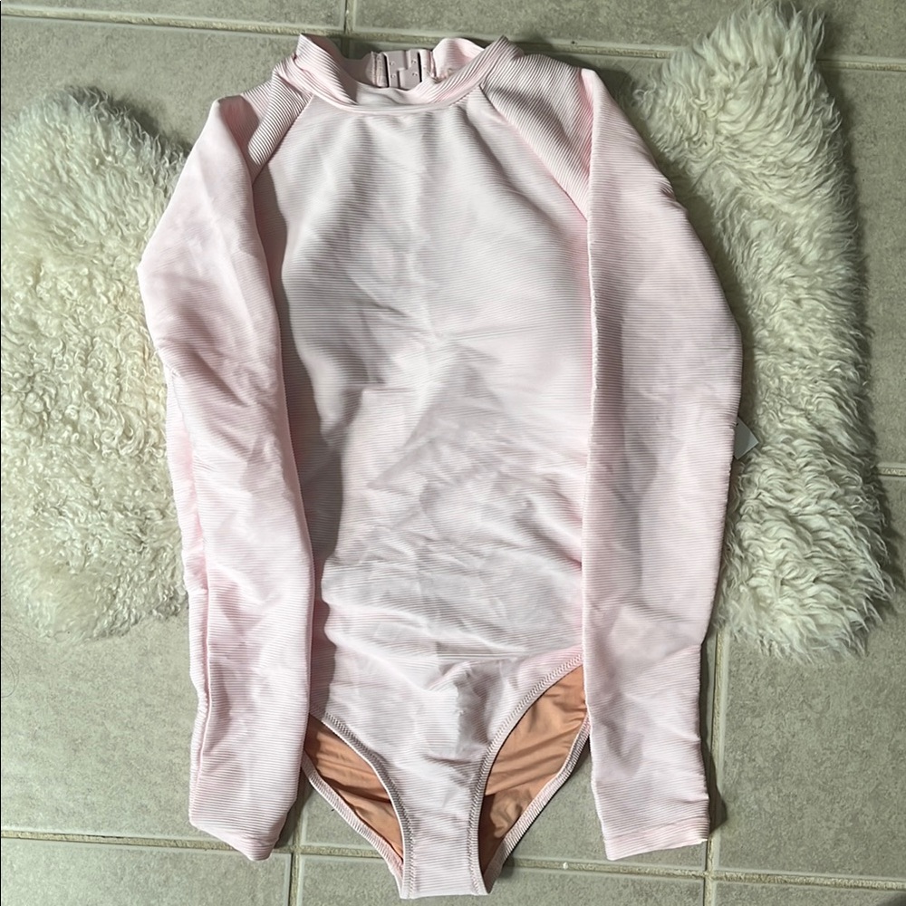 J Crew Long Sleeve Rash Guard Bathingsuit